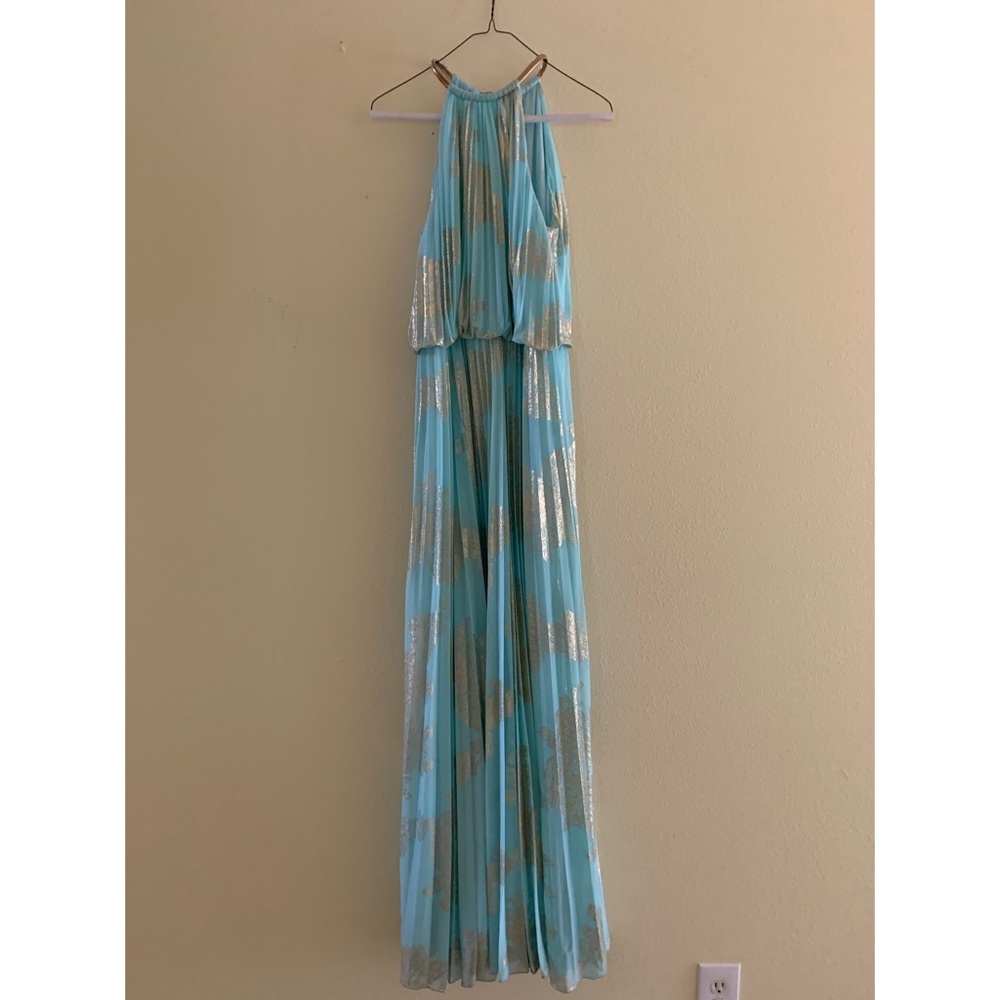 Tiffany Blue gown